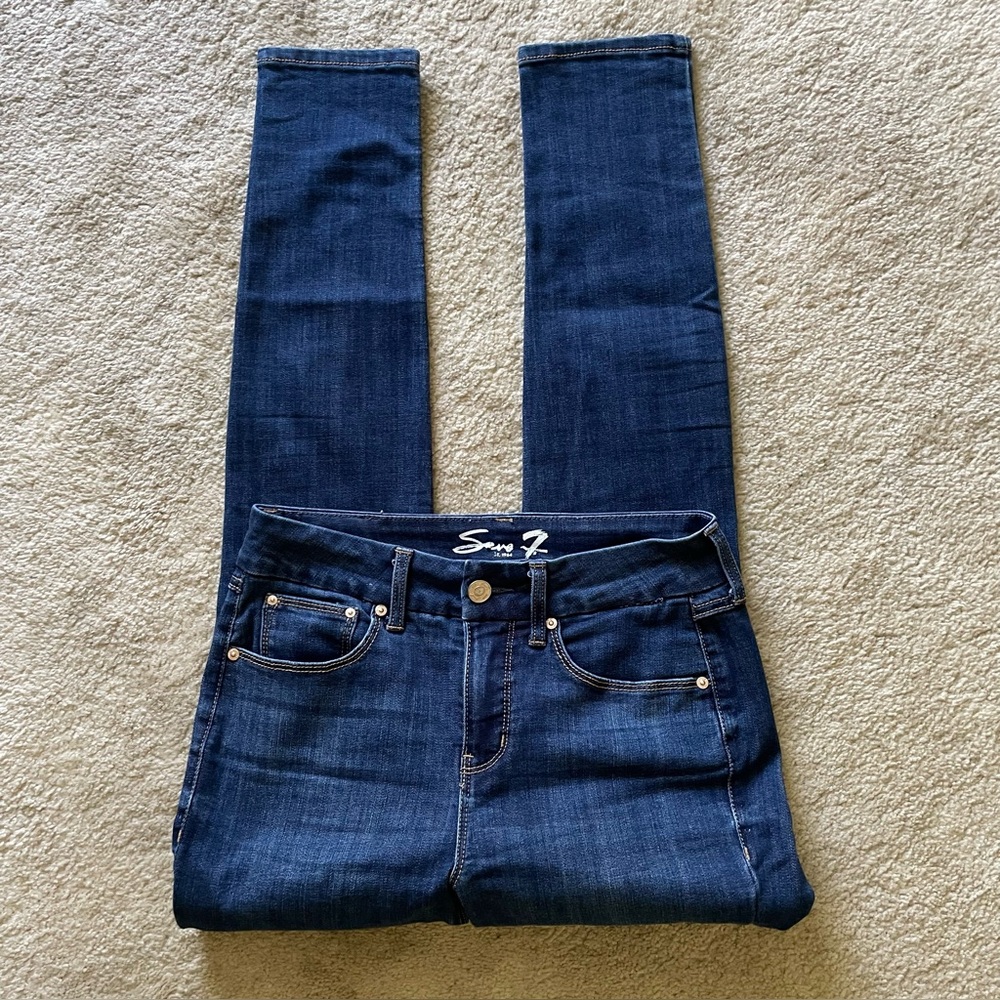 Seven 7 High Rise Skinny Jeans Size 4